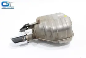 4g0253612c Audi A6 3.0l Rear Right Passenger Side Exhaust Muffler And Tip Oem 2012-17 -cut