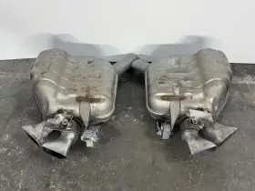 4h0253611as Audi 2013 - 2018 A8 A8l S8 3.0l 4.0l Exhaust System Rear Left Right Mufflers Oem