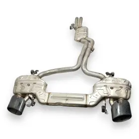 4k0253611a Audi 2019-2023 Rs6 Rs7 Exhaust Muffler With Pipe Tip Oem