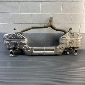 4k0253611n Audi 2019-2025 A6 C8 Quattro 2.0l Rear Exhaust Muffler 37k Miles Oem Note