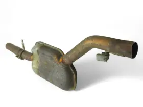 5n0253411f Audi 2017 Q3 8u 2.0l Exhaust Muffler Resonator Silencer Rear Oem