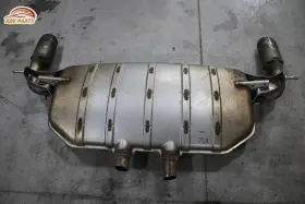 7l8253609ae Audi Q7 3.0l Engine Exhaust System Rear Muffler Oem 2011 - 2015 -cut