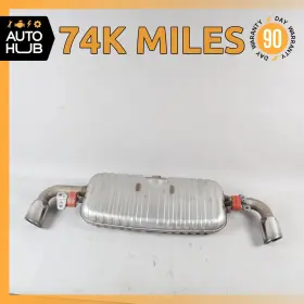 8j0253611s Audi 11-15 8j Tt Quattro Dual Exhaust Muffler Tips Assembly Oem