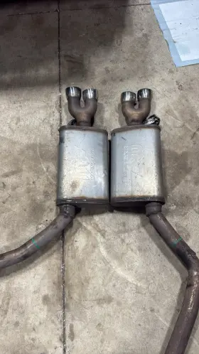 8k0253411s Audi Magnaflow Mufflers Exhaust For 10-12audi S4 3.0lsupercharged