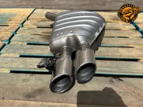 8k0253611bc Audi 2013-2017 S4 S5 3.0l Rear Left Driver Side Exhaust Muffler Oem 77 Kmiles