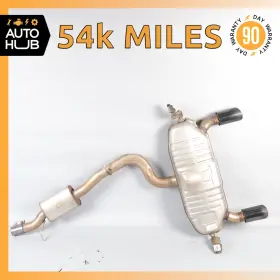 8s0253611e Audi 16-18 Tt 2.0l Exhaust Muffler Dual Tips Assembly Oem 54k
