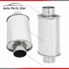 Vr3208 Autopartsstar 3ftft Ultra Quiet Muffler Resonator 3 In 304s Exhaust Vibrant 3in 2 Pack