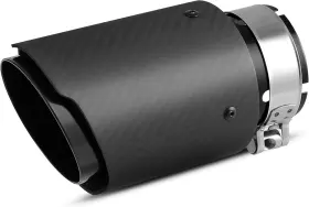 Autosaver88 197839641624 2.5 Inch Inlet Matte Carbon Fiber Id /3.5 Od/ 6.6 Long