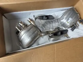 3sd253608 Bentley Continental Gt Factory Stock Exhaust Muffler With Tips Oem Genuine