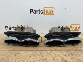 3w0253682n Bentley 2013 Continental Gt Gtc Coupe Oem Left And Right Muffler Tips
