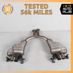 3w3253609h Bentley 12-15 Continental Gt Exhaust Muffler Mufflers Right And Left Set Oem 56k