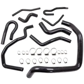 H74wfl Bfo 9pcs Silicone Radiator Hose Kit For Honda Civic Ek Eg Ex Sohc D15 D16 92-00