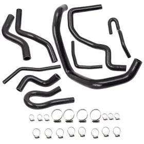 Lqhd6o Bfo 9pcs Silicone Radiator Heater Hose Kit Fits For Honda Civic D15 D16 Eg Ek 92-00