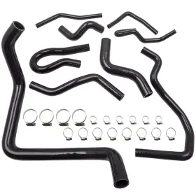 T48wig Bfo 9pcs Silicone Radiator Heater Hose Kit Fits For Honda Civic D15 D16 Eg Ek 92-00