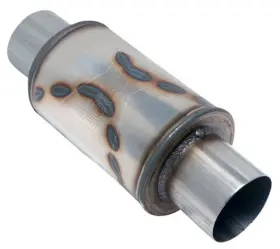 Bw0012-25 Black Widow Exhaust Widowmaker Neighborhater Muffler 2.500 Inch Diamete