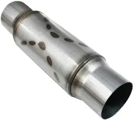 Bw0013-4 Black Widow Exhaust Widowmaker Muffler 4 Inch Diameter Center Inlet/cent