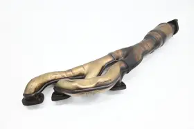 11621437495 Bmw 95-03 E38 540 740 V8 4.4l Engine Motor Exhaust Muffler Resonator 1-4 Oem