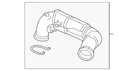 13-71-5-a5a-921 Bmw Genuine Resonator And Pipe