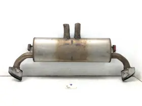 15982410 Bmw 2014-2018 X5 F15 4.4l Rear Exhaust Muffler With Tips Oem