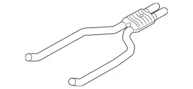 18-30-8-663-574 Bmw Genuine Front Pipe