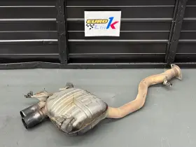 18100443575 Bmw E82 E88 135i M Performance Axle-back Exhaust Muffler Oem