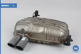 18107519273 Bmw 03-05 Z4 E85 Roadster 2.5l M54 Rear Center Exhaust Silencer Muffler Oem