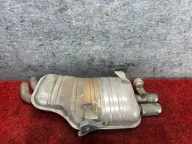 18107919236 Bmw 01-06 E46 330ci 330i Rear Section Exhaust Muffler Barrel Chrome Tip Oem 99k