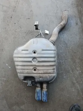 18307535104 Bmw E60 M54 B25 Idrive Rwd At Rear Muffler Exhaust Silencer Assembly