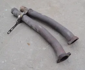 18307541849 Bmw 2003-2010 530xi E60 Front Exhaust Downpipe 525xi 528xi X-drive E61 525 530