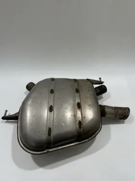 18307578166 Bmw 11- 16 535i F10 N55 Rear Left Driver Exhaust Muffler Lh 7578166 Oem