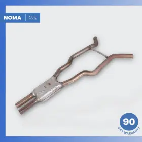 18307610551 Bmw 11-16 F10 Activehybrid 5 535i Center Exhaust Muffler Resonator Pipe Oem 71k