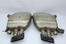 18307631797 Bmw 2011-2016 F10 550i 535i 528i Rear Left And Right Side Exhaust Muffler Cut Pair