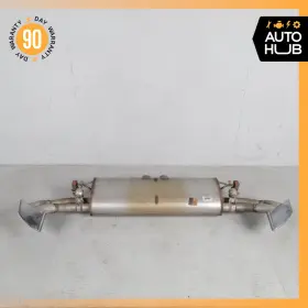18307646111 Bmw 08-14 E71 X6 50i Dual Exhaust Muffler Mufflers Assembly Oem