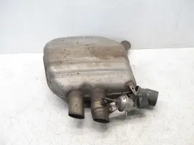 120224 Bmw 1830784262201 13-15 F01 F02 750i 750li Exhaust Muffler Resonator Rear Left Oem