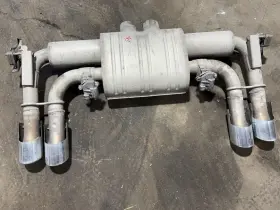 18307851562 Bmw 14-19 F85 F86 X5m X6m X5 X56 Rear Muffler Exhaust Oem Cut
