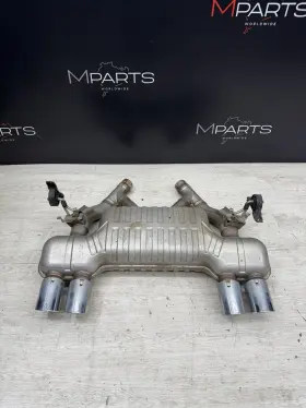 18307854735 Bmw 15-20 F80 F82 F83 M3 M4 Competition Rear Lower Exhaust Muffler Oem