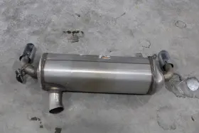 18307933843 Bmw 330i G20 2.0l Exhaust System Rear Muffler Oem 2019 - 2024 -cut