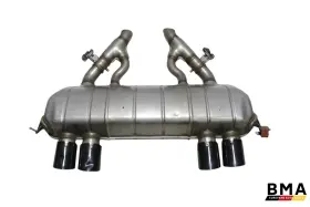 18308096118 Bmw M4 M3 G80 G82 G83 Rear Lower Exhaust Muffler Assembly 2021 - 2024 Oem