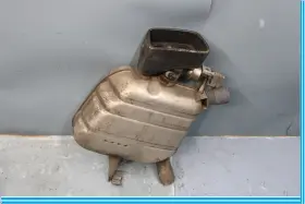 18308610669 Bmw 10-18 650i 750i Rear Right Passenger Side Exhaust Muffler With Tip Oem