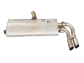 18308686884 Bmw 2013-2017 X3 Rear Exhaost Muffler With End Tips Oem