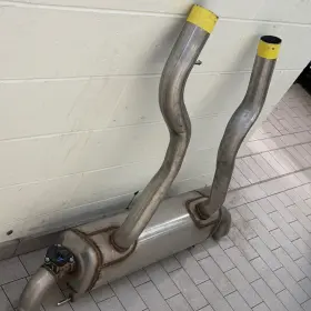 18309797989 Bmw Factory 2022-2026 M240i Muffler With Exhaust Flap