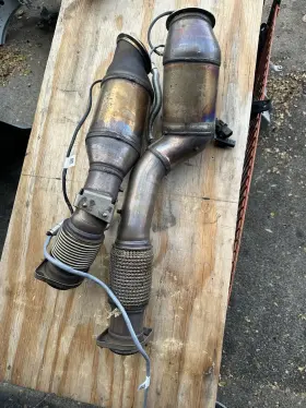18328685969 Bmw 2018-2023 G01 G02 G30 Front Section Manifold Exhaust Muffler Oem 73k