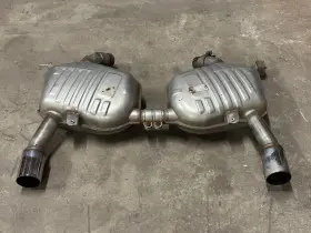 2209924 Bmw 09 10 11 E90 Sedan 335i M Performance Exhaust Muffler Oem