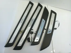 4528854 Bmw 550i 535i 528i M5 Oem Set Of 4 Front Rear Door Sill Plate Trim Cover Light