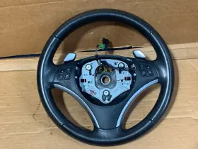 6774968 Bmw E88 E90 E92 E93 M3 Sports Steering Wheel With Paddle Shifter Leather