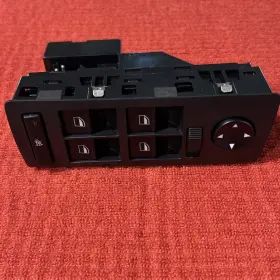 6962505 Bmw Oem X5 E53 00-06 Front Driver Master Power Window Mirror Switch Control