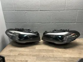 7378518 Bmw 528i 535i 550i M5 F10 14-16 Oem Set Left&right Side Xenon Adaptiv Headlight