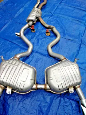 7553611-01 Bmw 2007-2013 Oem E90 E92 E93 335i Sport Performance Exhaust System N54 N55