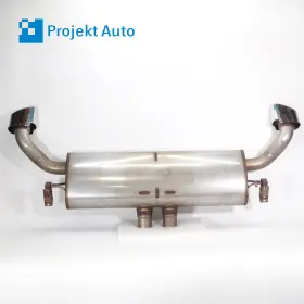 7646122 Bmw 11-13 Oem Rear Muffler Assembly X5 Xdrive50i E70