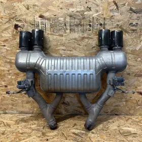 7854735 Bmw Rear Muffler Exhaust Section Pipe Oem M3 M4 F80 F82 F83
